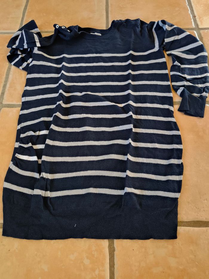 Pull marinière grossesse