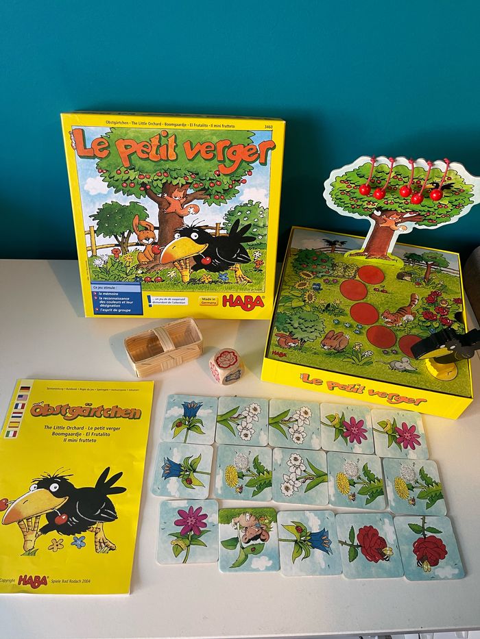 Jeu de société le petit verger de haba