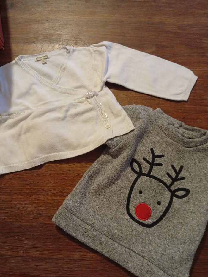 Lot de 2 haut taille 6 mois