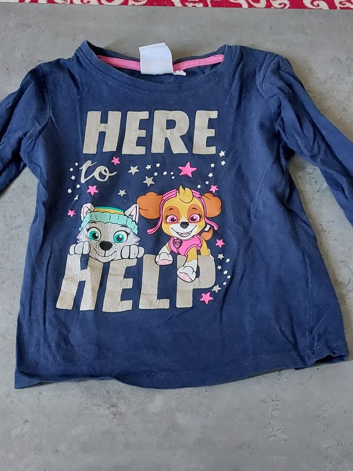 T-shirt manche longue taille 5 ans