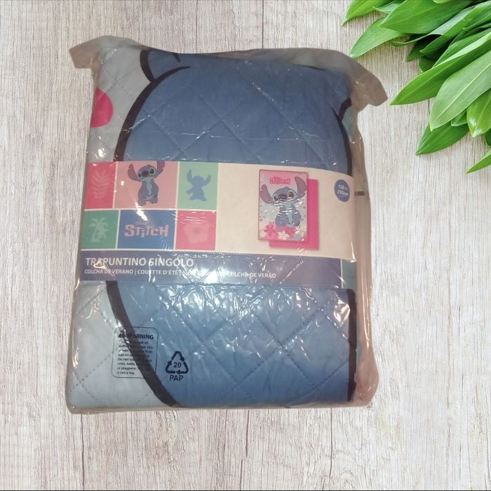 Couette été couvre lit stitch disney - photo numéro 2