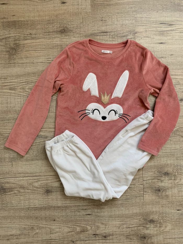 Pyjama velours 10 ans