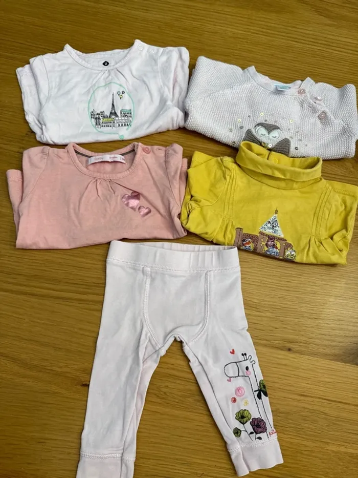 Lot de vêtements toutes marques