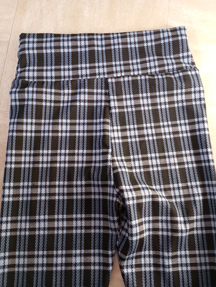 Legging carreaux femme