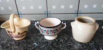 lot de 3 Pots en céramique en très bon état