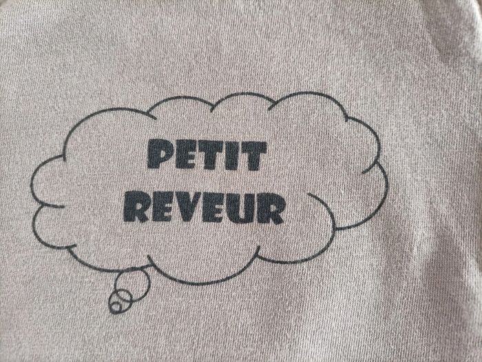 Lot de 2 T Shirts manches courtes 1 mois - photo numéro 3