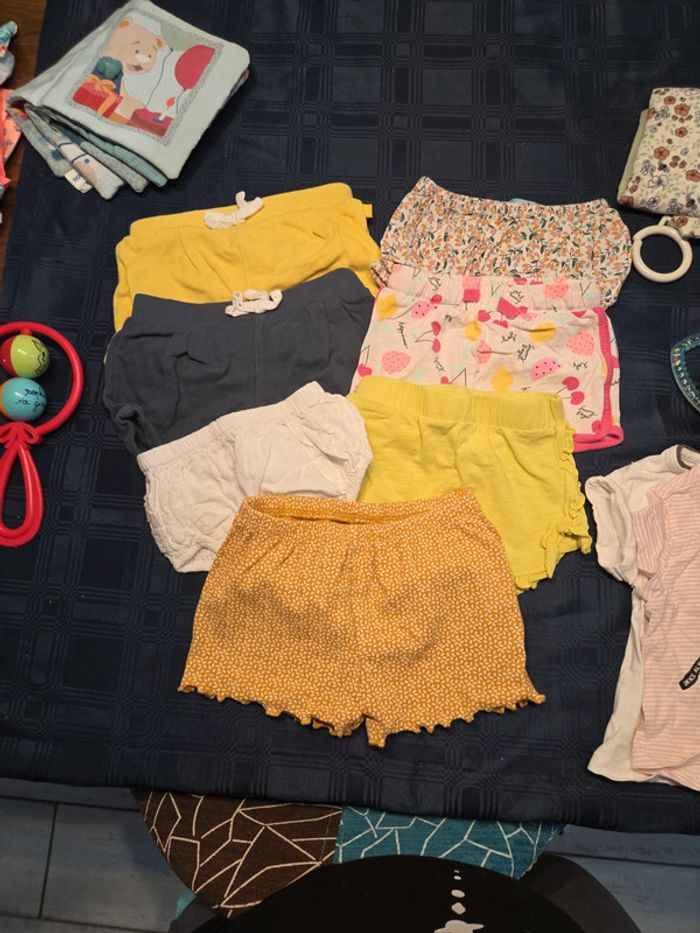 Lot short 6 mois