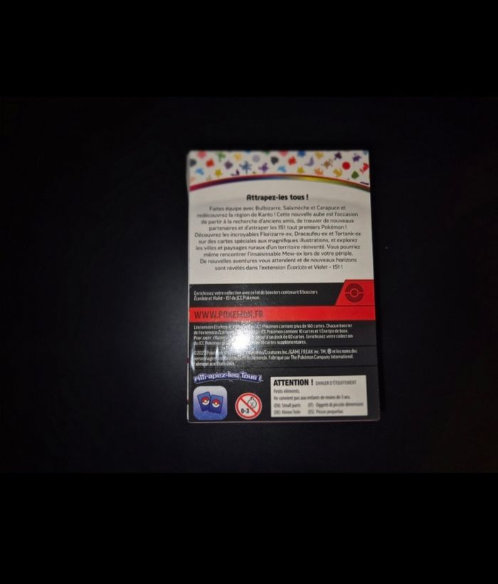 Pokémon Bundle EV3.5 151 FR - photo numéro 3