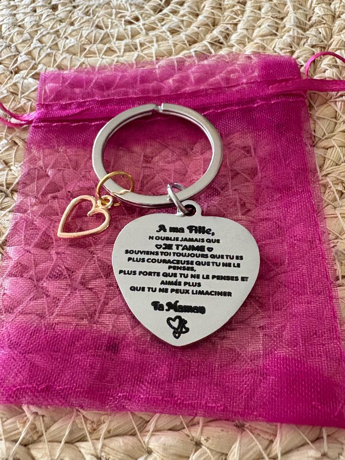 Porte clés pour sa fille