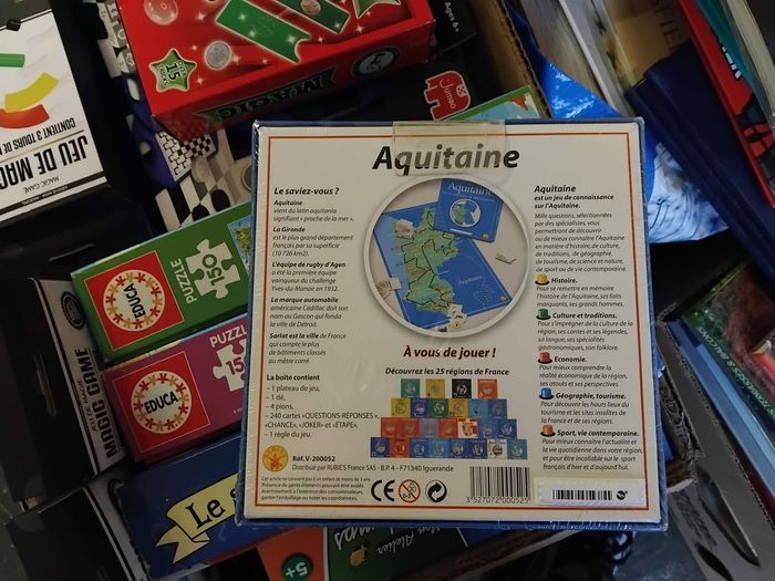 Jeu Aquitaine neuf - photo numéro 2