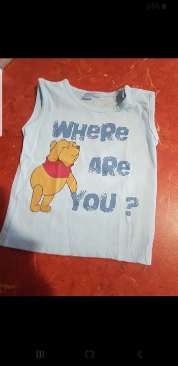 Débardeur bébé taille 6 mois