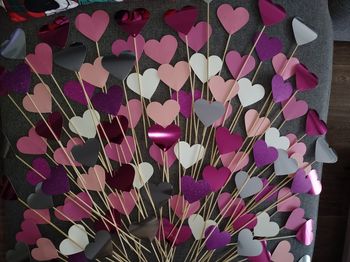 Lot 100 pics coeur rose mariage