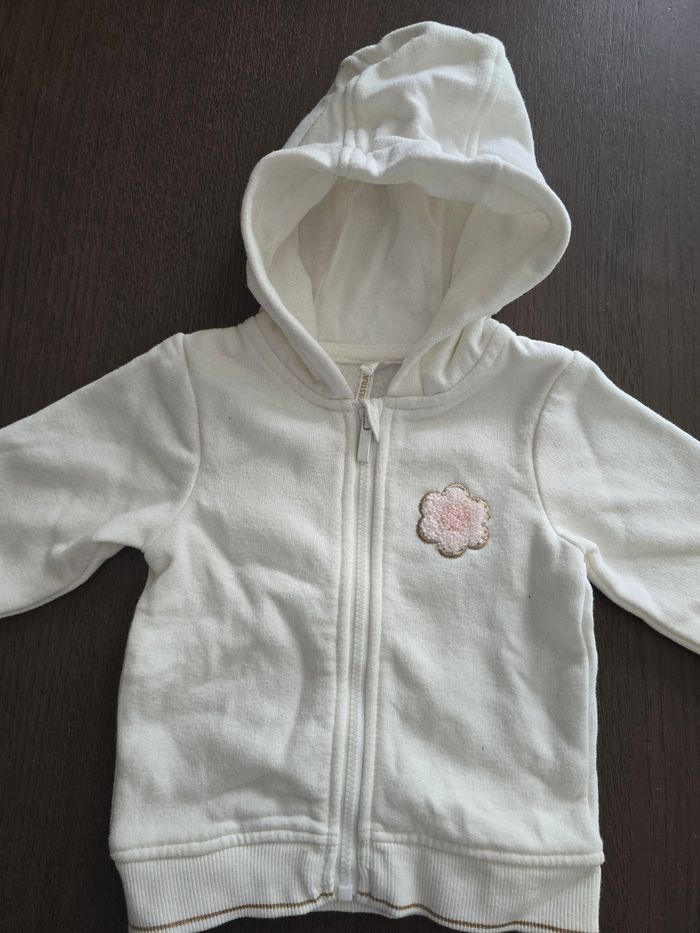 Gilet zip - 3 mois