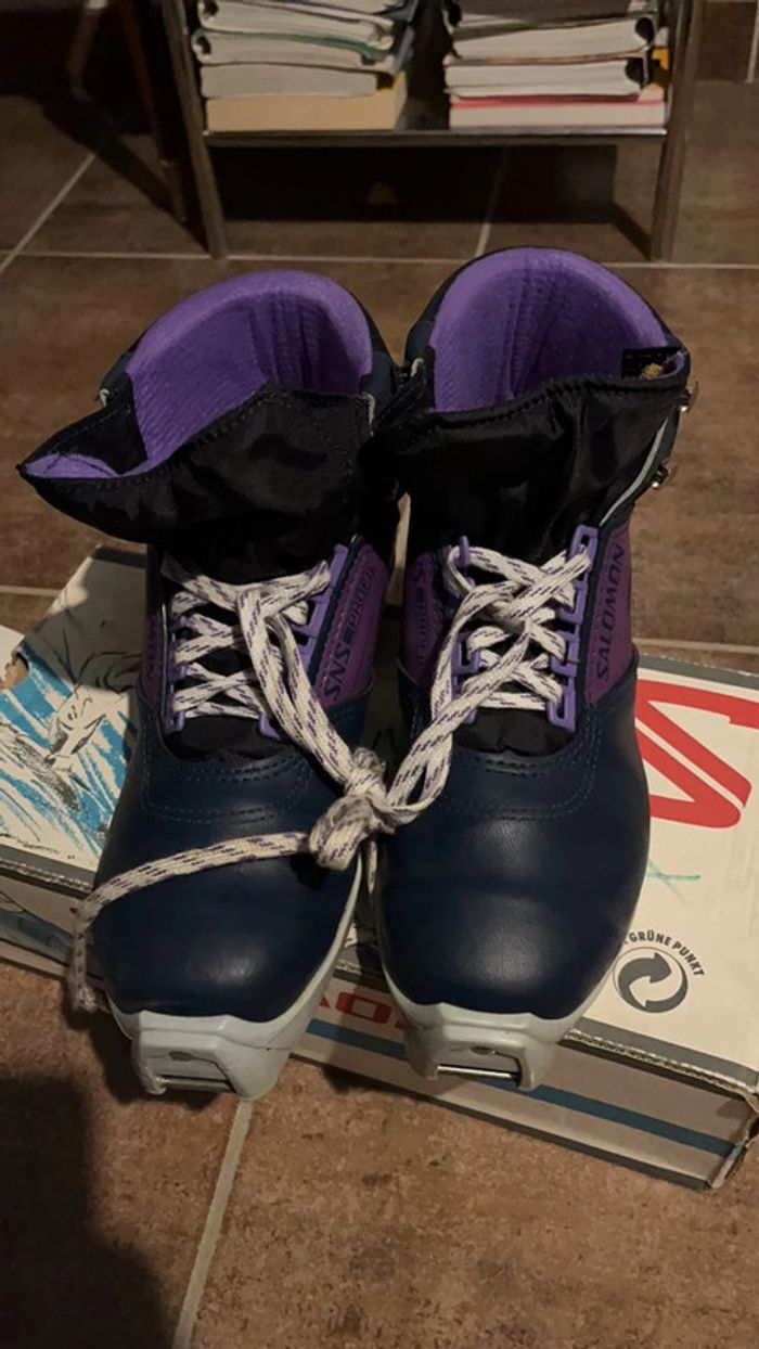 Chaussures ski de fond nordique Salomon