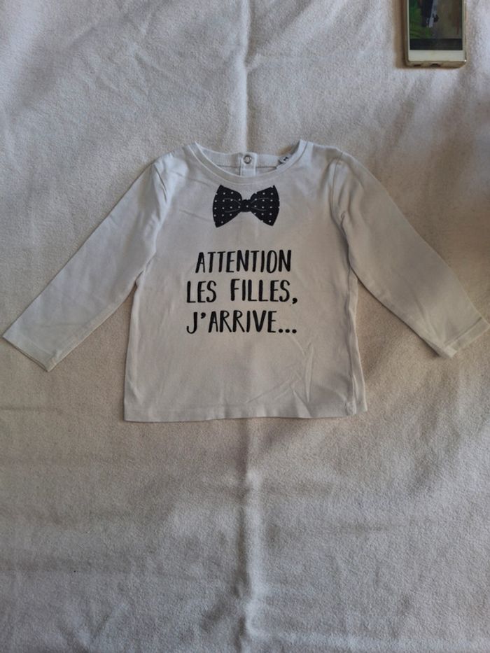 Tee-shirt bébé garçon 23mois