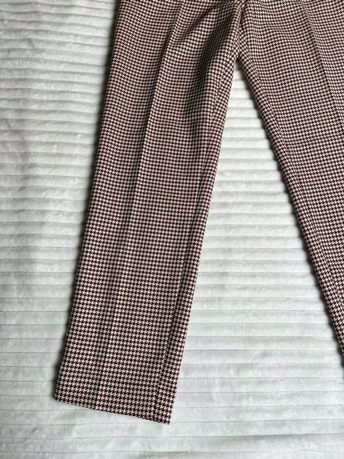 Pantalon droit à carreaux h&m - photo numéro 4