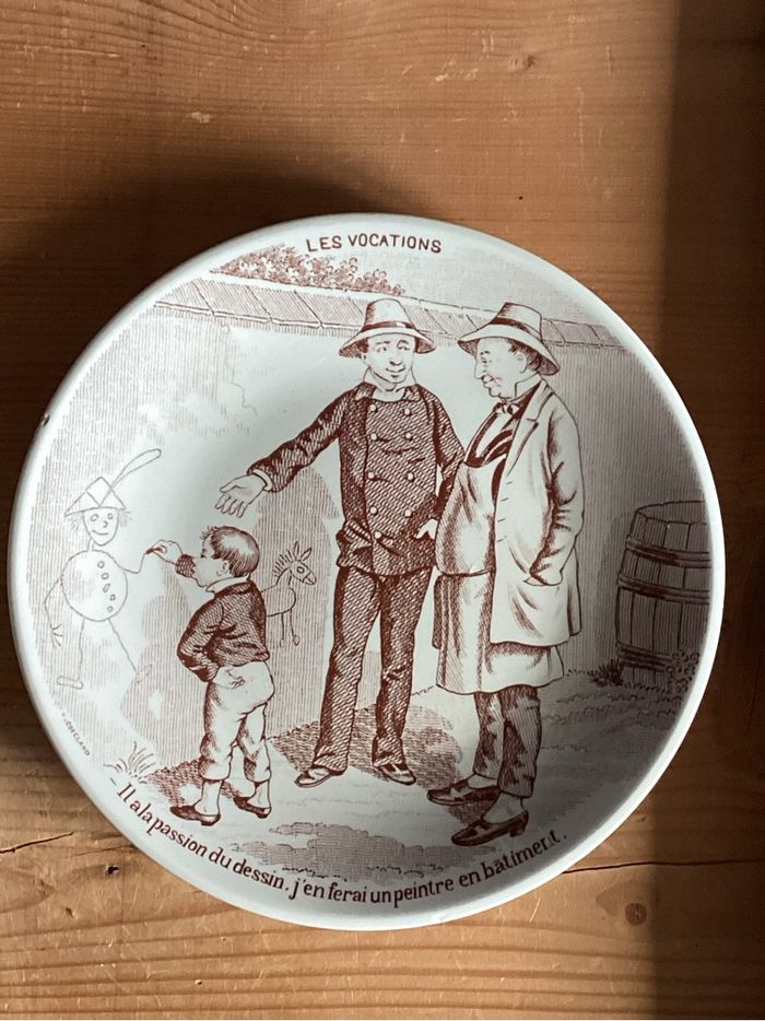 6 Assiettes a dessert ou fromage - photo numéro 4