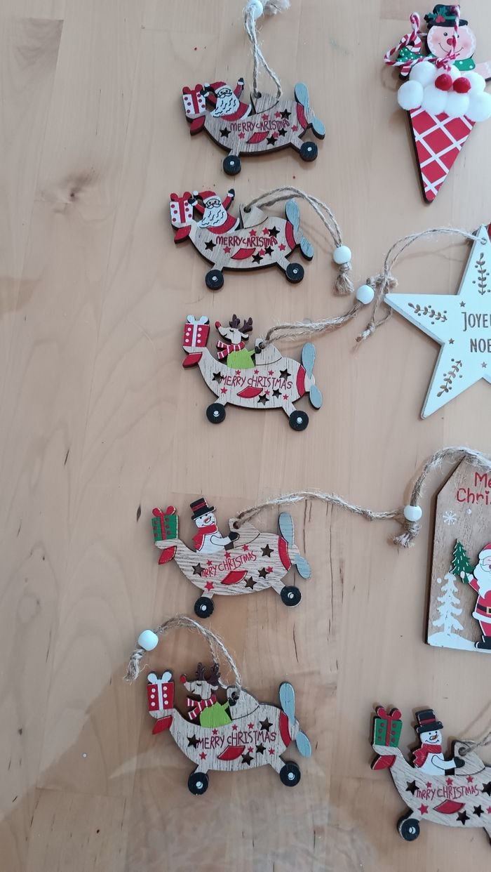 Lot de décoration de Noël - photo numéro 2