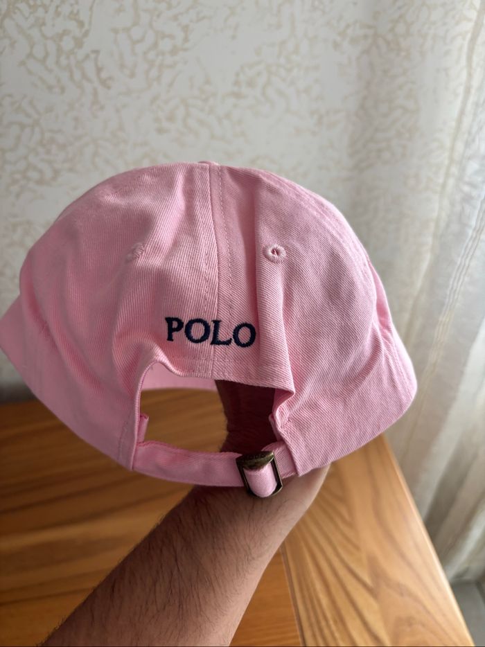 Casquette Ralph Lauren  Rose - photo numéro 2