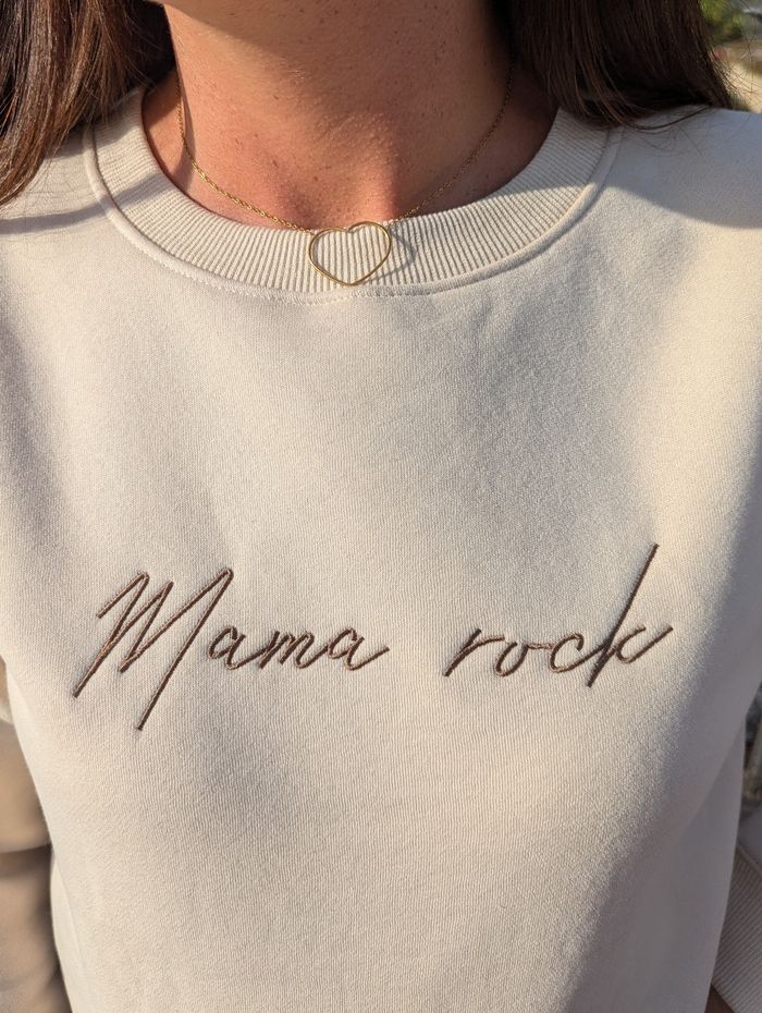 Sweat molletonné Mama Rock beige/taupe
Taille L - photo numéro 4