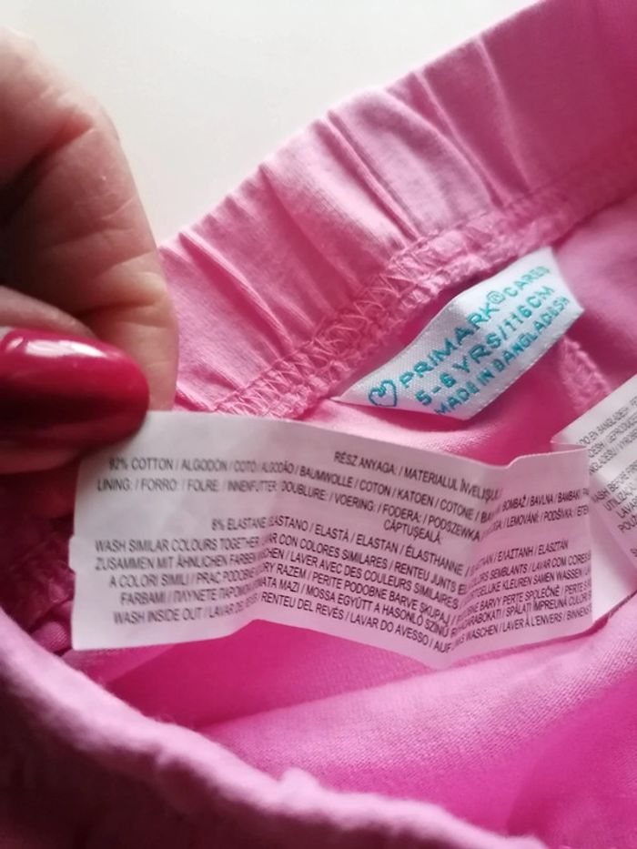 Tee-shirt et short dépareillé 6ans Orchestra Primark - photo numéro 2