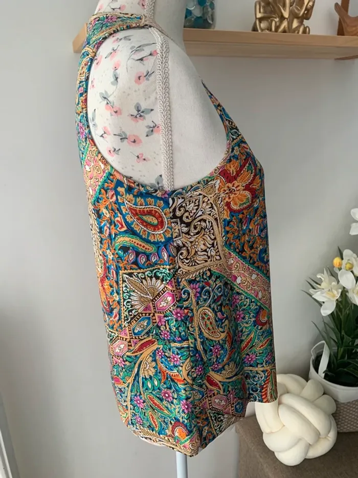 Haut caraco bohème SHEIN – Taille S (36 / US 4) - photo numéro 3