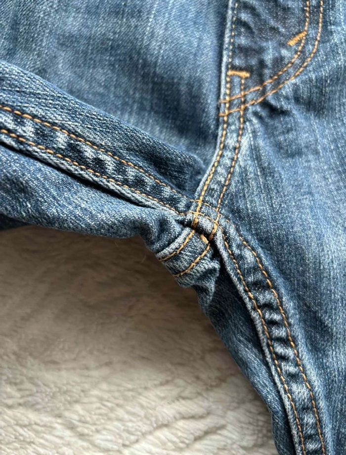 Jean Levi’s 559 Homme XL - 46/48 L36 bleu coupe Relaxed droit ample Mexique 00s y2k grande taille - photo numéro 5