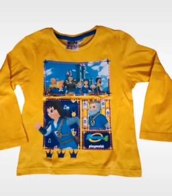 T-shirt manches longues  playmobil  4 ans