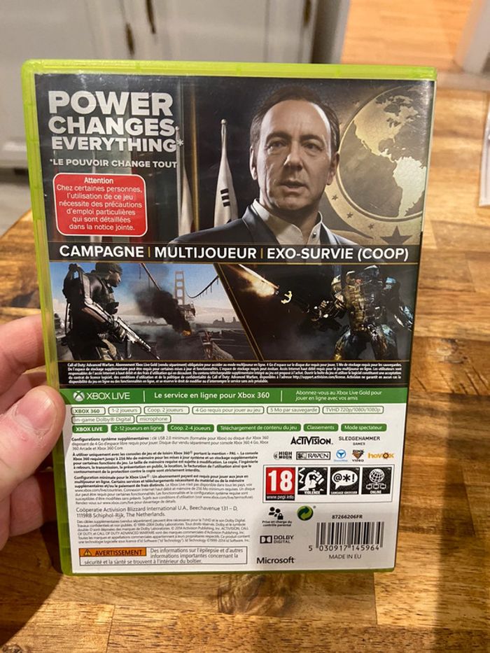 Call of duty advanced warfare xbox 360 - photo numéro 3