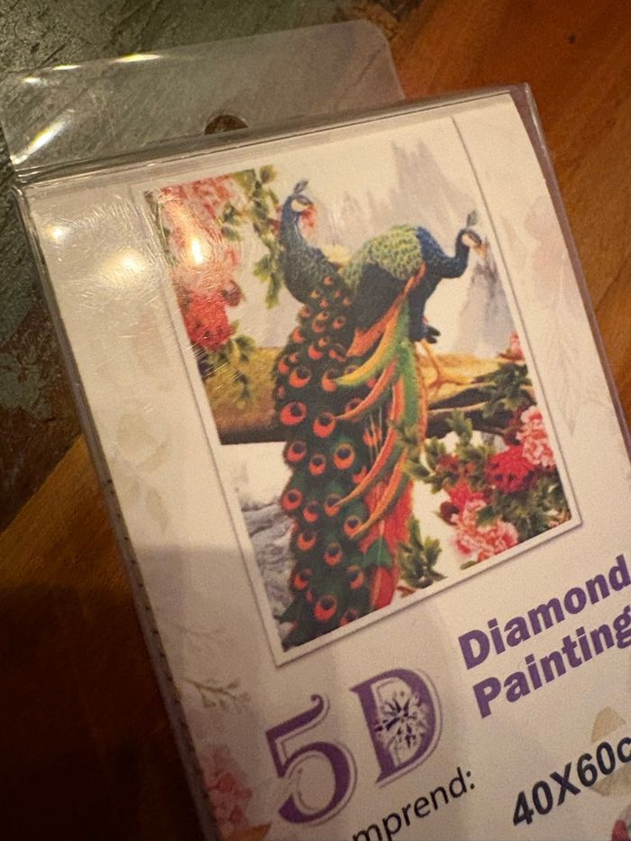 Diamond painting toile complète 40x60 cm