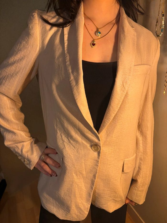 Blazer rose clair poudré 🩷 - photo numéro 5