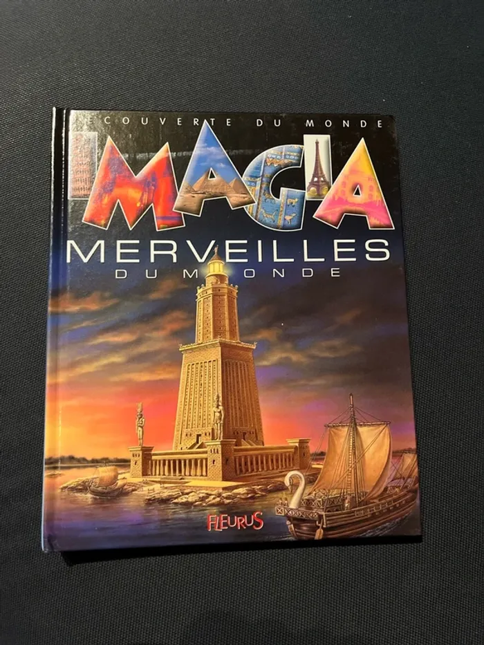 Livre "Imagia" merveilles du monde – Éditions Fleurus