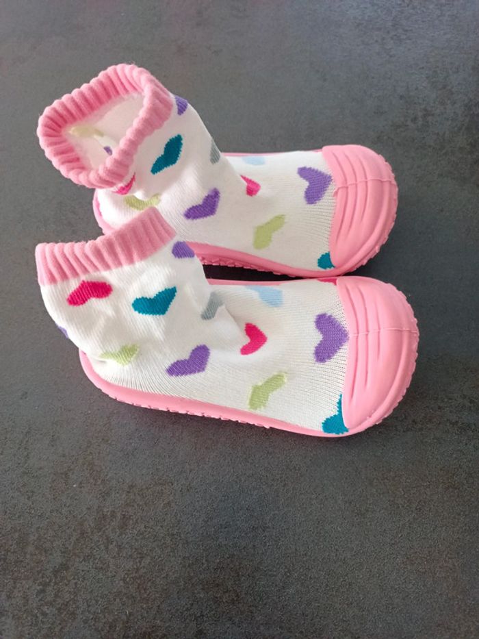 💜 Chaussons chaussettes 23 👣