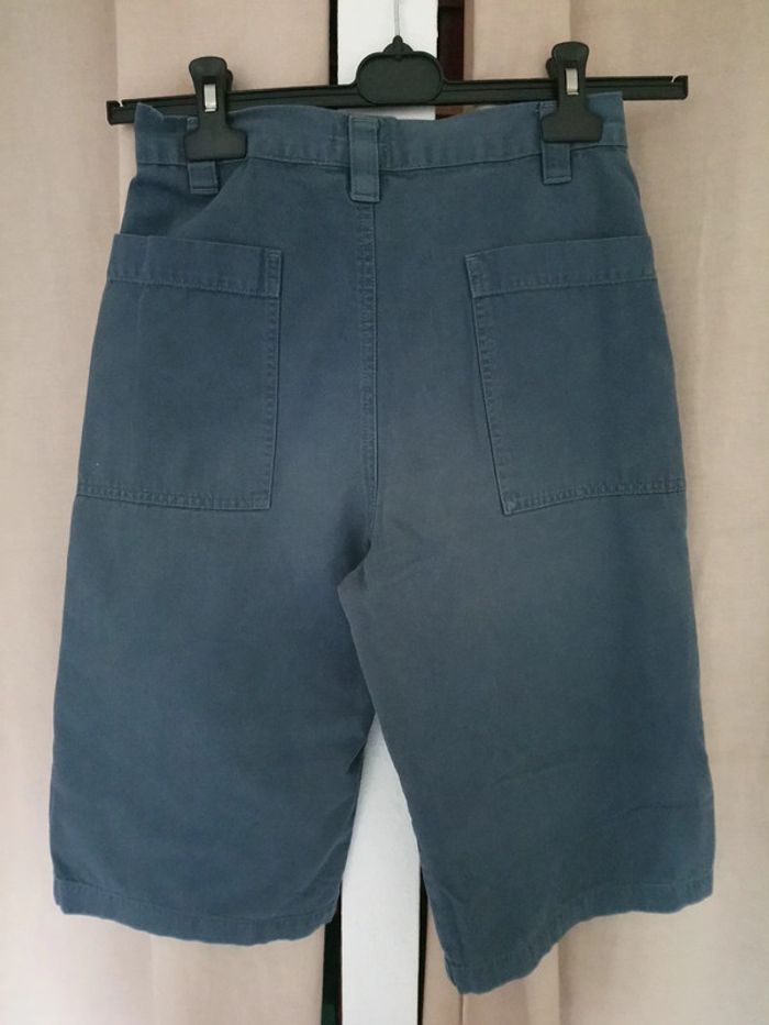 Bermuda bleu taille 14ans - photo numéro 2