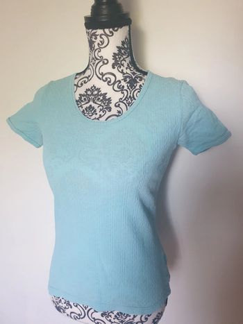 Maillot plissé  turquoise