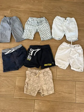 Lot shorts 3 ans garcon