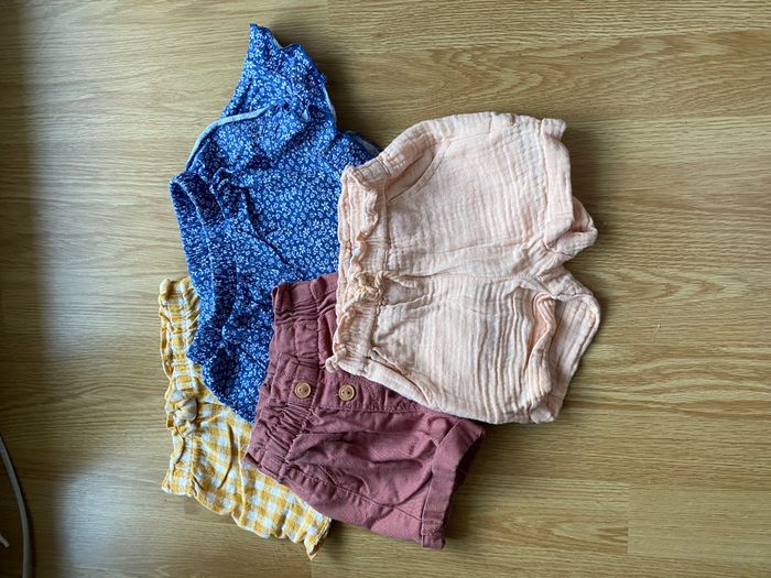 Lot vêtements été 1 an