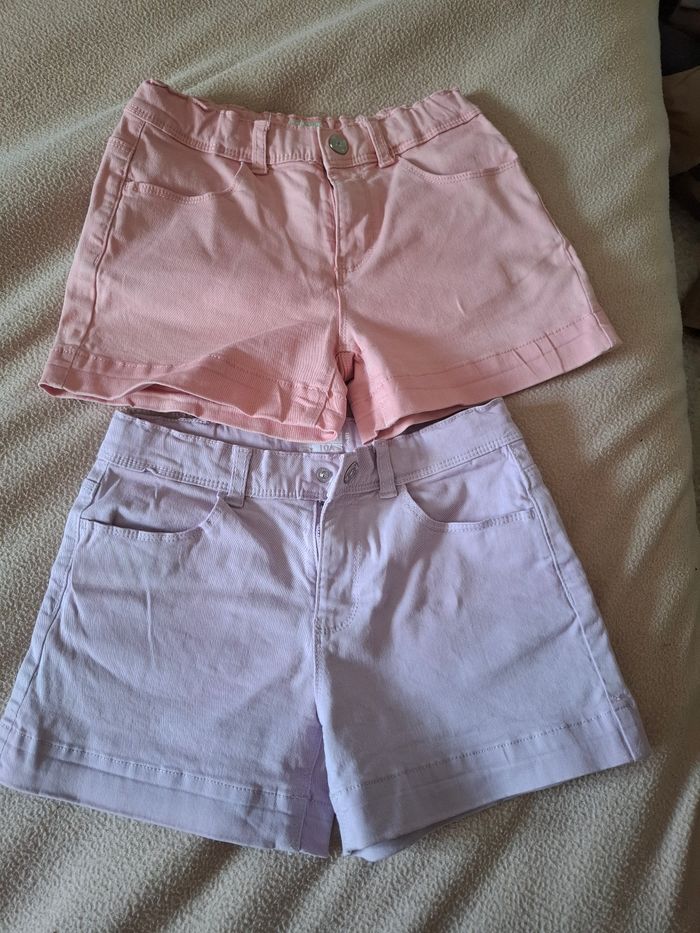 Lot short fille 10ans