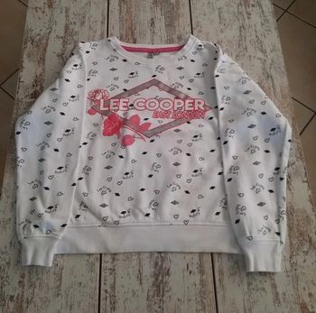 Pull Lee Cooper logo pailletté