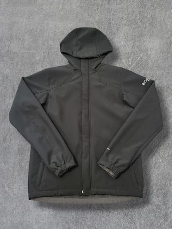 Veste technique Columbia noire intérieur polaire logo brodé - XL 18-20