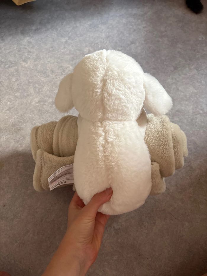 peluche avec plaid - photo numéro 2