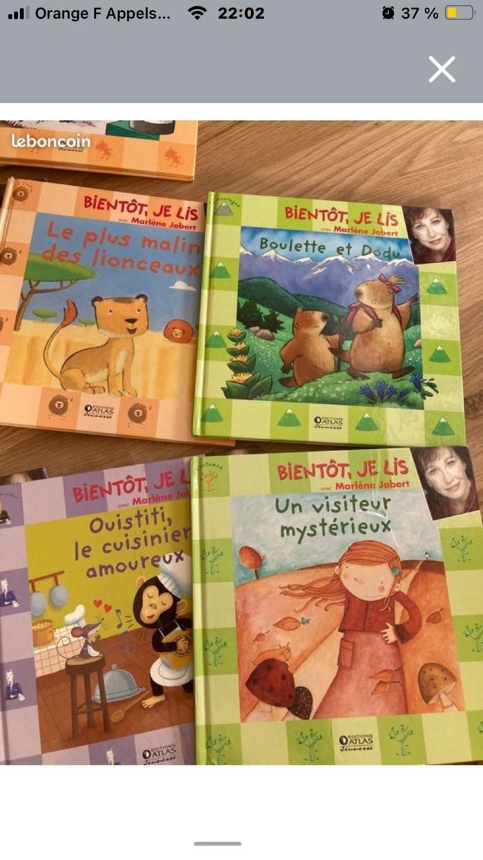 Lot 14 Livres bientôt je lis avec Marlène Joubert - photo numéro 5