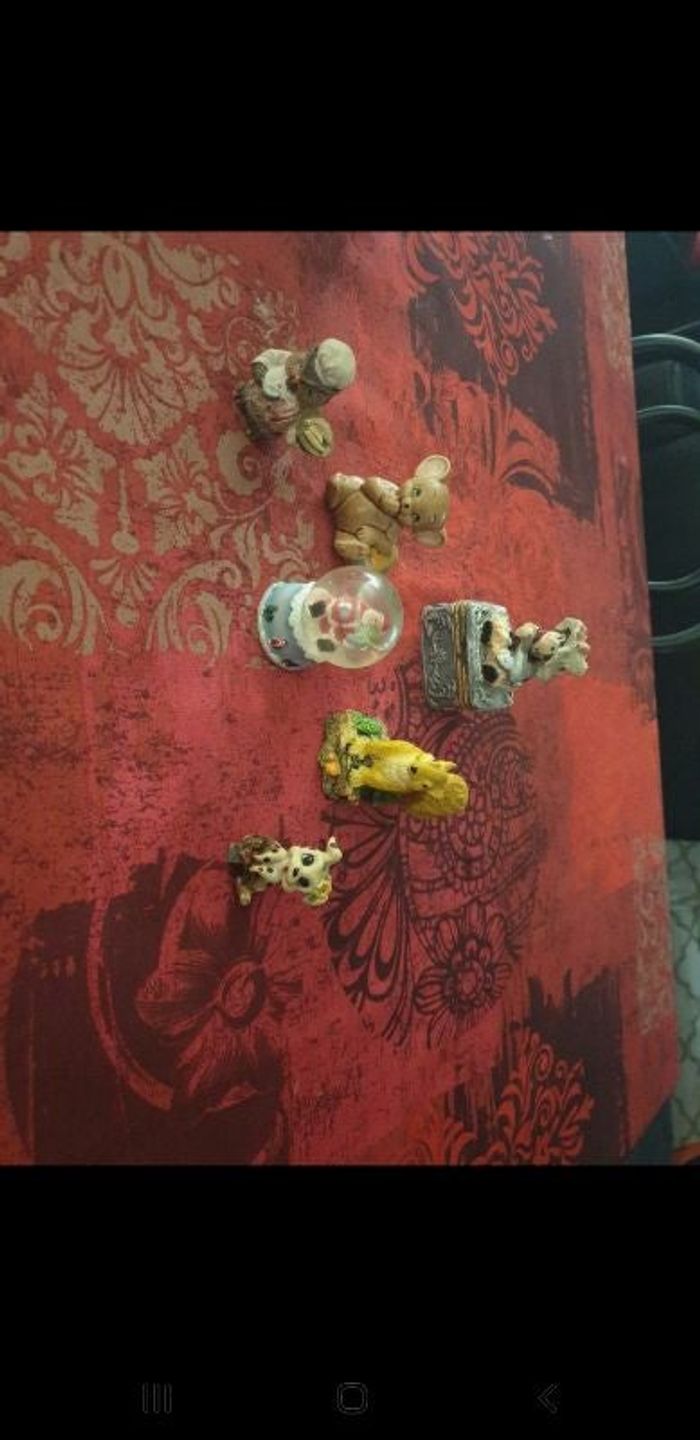 Lot de 6 figurines