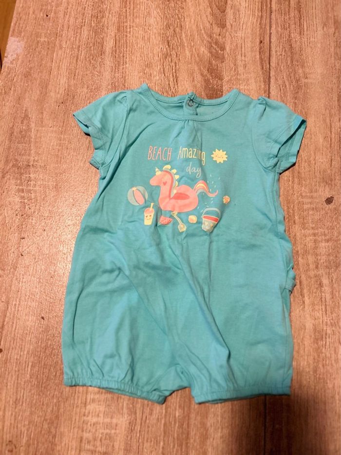 Combinaison fille 9 mois