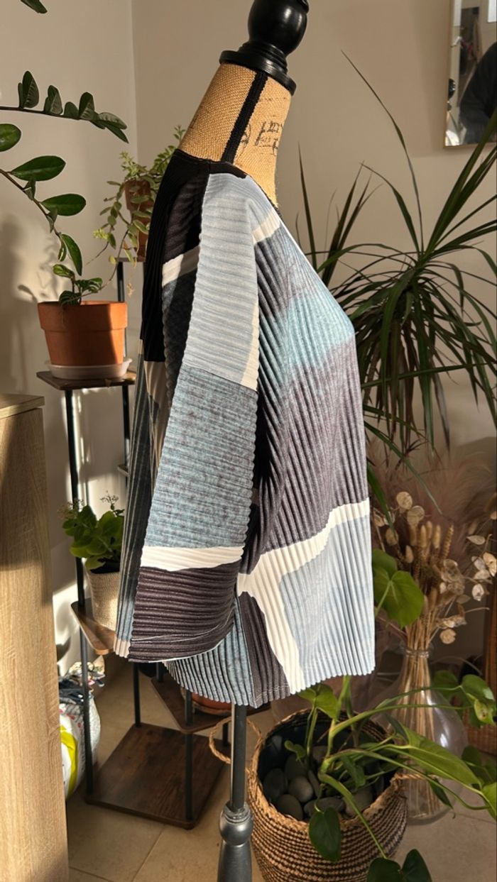 T-shirt oversized Homme Plissé Issey Miyake Landscape - photo numéro 4