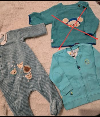 Lot vêtements bébé 3 mois sergent major 