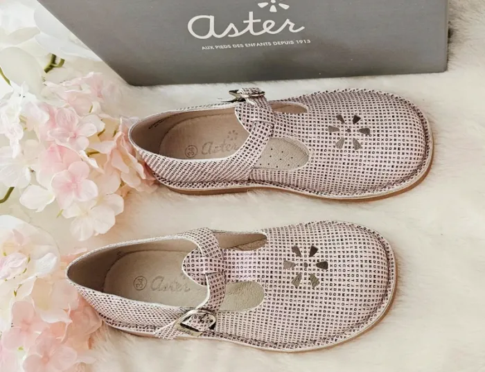 Chaussures Salomé Mary-Jane Derbies cuir Aster T34 - photo numéro 4