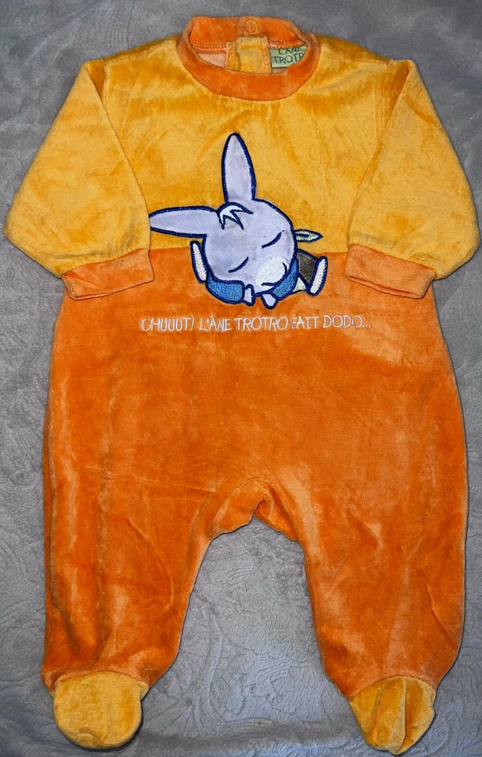 Pyjama bébé l’âne Trotro 3 mois - photo numéro 7