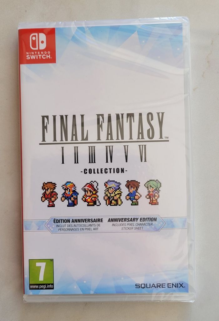 Final Fantasy 1 à 6 Édition Anniversaire Collection Switch 🇫🇷 - photo numéro 1