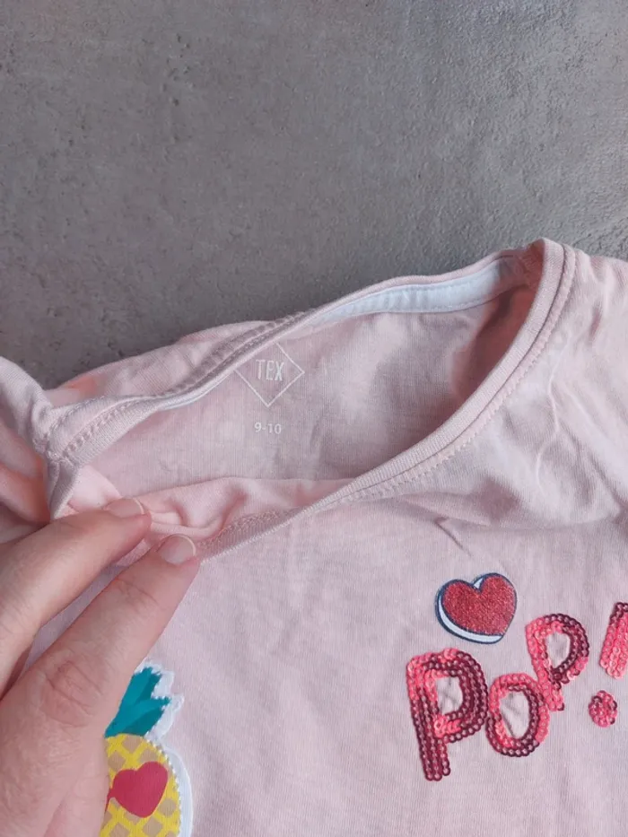 Tee-shirt tex 9-10 ans - photo numéro 2